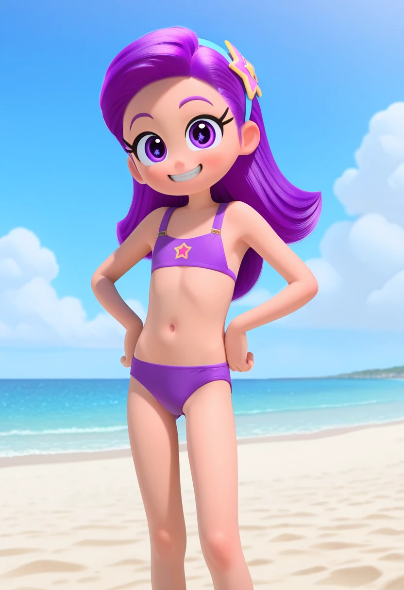 equestria girls,panties, HD, high quality textures,beach,long socks with patterns