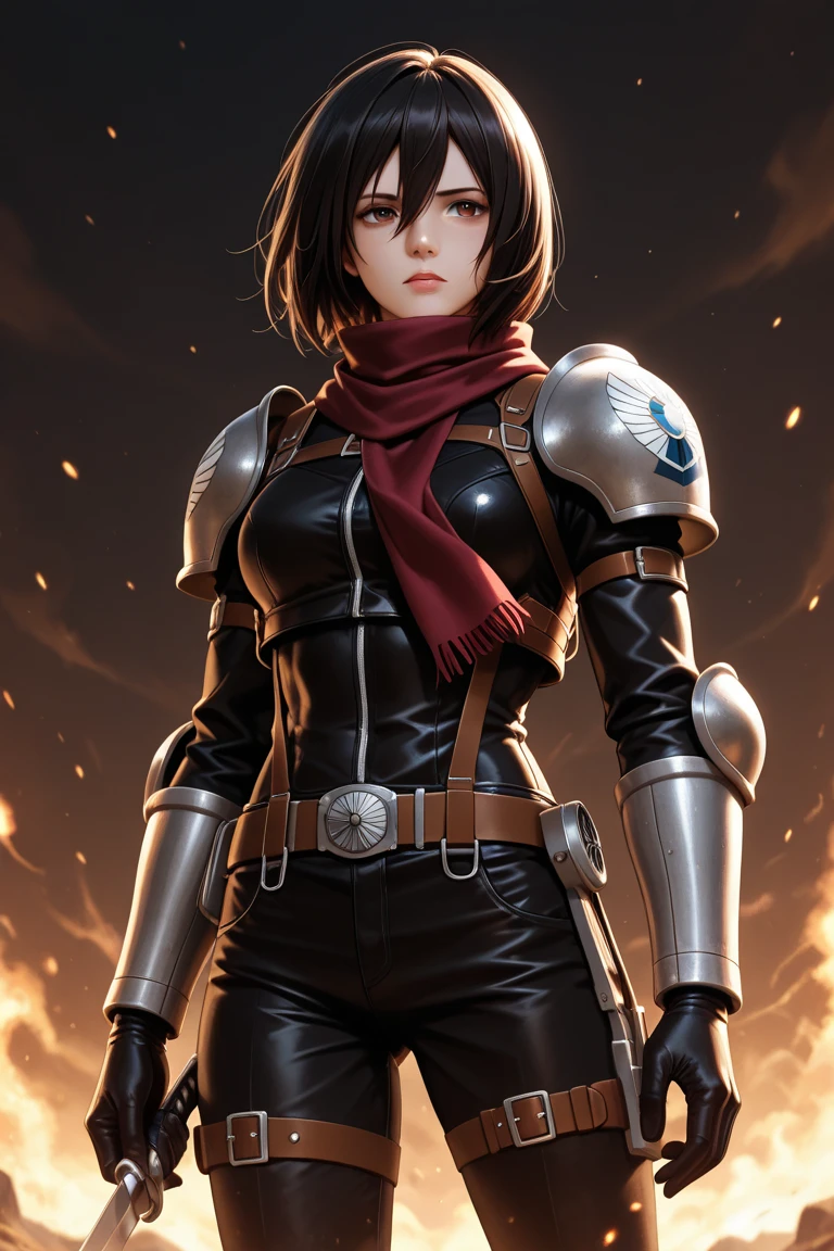 ff7r style,
1girl, solo, armor, jewelry, earrings, brown hair, shoulder armor, headband, brown eyes, red headband, looking at viewer, chainmail, lips, breastplate, upper body, pauldrons, bodysuit, realistic, boobplate, short hair, smile, braid
<lora:ff7r_style_ned_offset:1>
