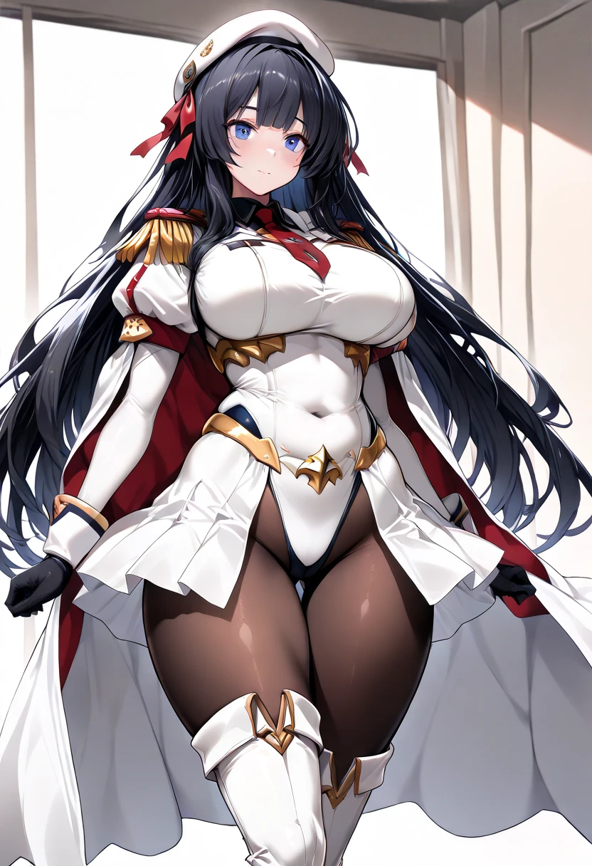 masterpiece, Highest quality, 1 person,( Large Breasts,Are standing, View your audience,),Detailed Background、A person who writes in detail、Accurate human body、Knowledgeable person、Accurate 5 fingers,Cruby Body, gold_明日香,、Thighs、alone,