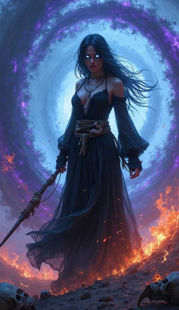 die,Blood,night, dark, (Fantasy),unlimited,Deep blue sky,The abyss of Knowledge,Knowledge,((masterpiece)), (((Highest quality))),((Beautiful attention to detail)),(eyelash),monster,(1 person),Black Hair,Wavy Hair,Eye of the Abyss,Glowing Skin,Oil,(Bird's body,feather),Wearing rags, Tzeentch,Fairy,extremely detailed CG unity 8k wallpaper,masterpiece, ((Very detailed)), ((figure)),colorful,wallpaper,energy,Fear of the unknown,Mysterious,Around the magic,Magical Surroundings,Magic wand,Book,Pages flying through the sky,Know it all,Predicting the future,Know the past,unlimited wisdom,Blue Flame,Warlock,Magic Wheel,Pentagram,incantation,Mantra,Singing Magic,