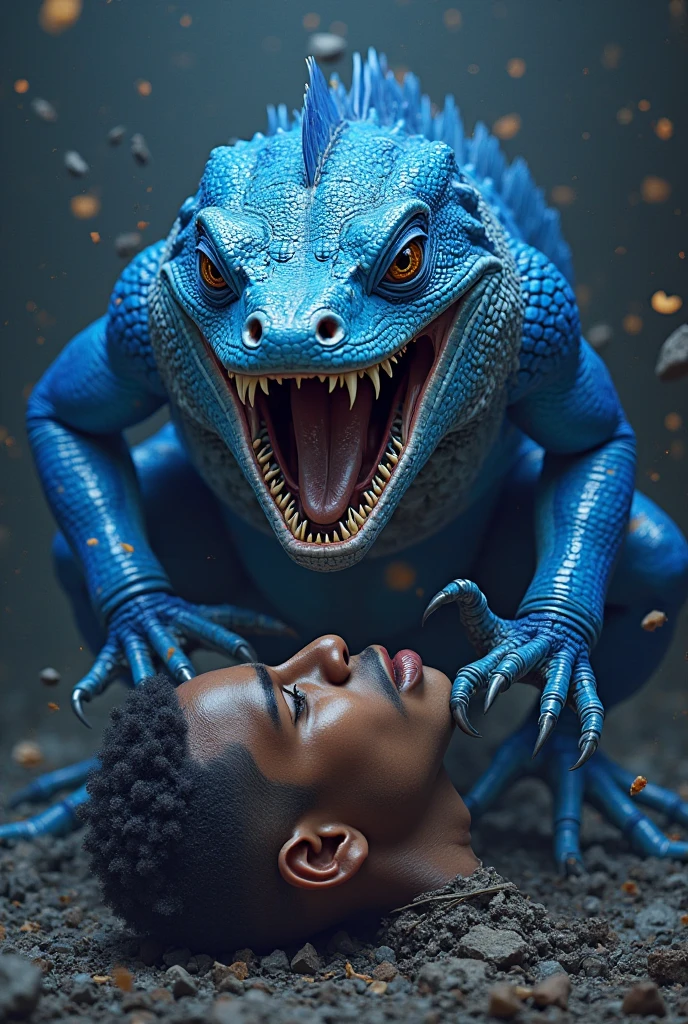 Lizard human Smoking