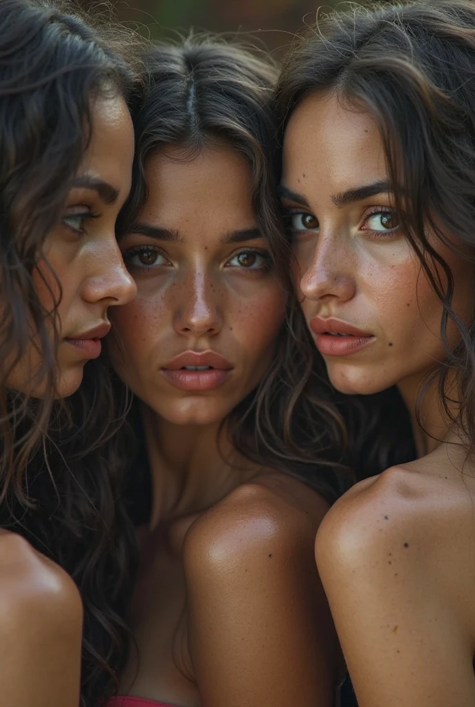 (2girls:1.3), hug, twins, two most beautiful girls bathing in oil, (Photorealistic:1.3), (Raw photo, 8k, best quality, masterpiece, high resolution), high detailed faces, (smiling:0.4), high detailed skin, dramatic lighting, highly detailed face, complicated skin details, beautiful face, fascinating eyes, scharp details, hyperrealistic, sharp focus, greenery surrounds the lesbian lovers as they hug each other in a postapocalyptic desert, cyberpunk style, (freckles:1.2), perfectly detailed anatomy, perfectly detailed face, perfectly detailed eyes, mystical lighting, enchanted atmosphere, ancient ruins, maximum quality, (cute, pretty, perfect female figure), (small breast:1.2), (stiff nipples:1.2), (beautiful, attractive, naked, wet, aroused), soft sensual lighting, hyperrealism, rubbing against each other, (flat chest:1.2), tit to tit, (erect nipples:1.1), (full body shot:1.1), full lips, beautiful eyes, deep hug, tight hug, breast to breast