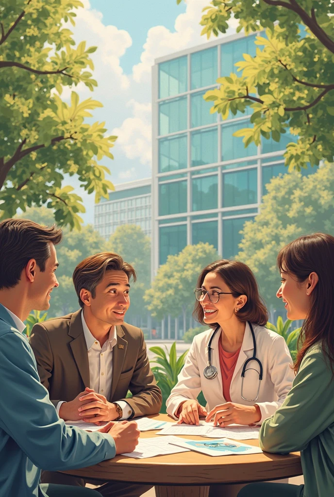 Create images that illustrate the topic IMPLEMENTATION OF STRATEGIES TO ADDRESS HIV IN STREET DWELLERS: A PRACTICAL APPROACH TO IMPROVING PUBLIC HEALTH, with doctors, Nurses and homeless people