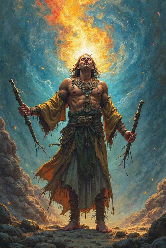 (Art by Peter Morbacher:1.3) A deity of whispers, its form composed of a thousand fluttering scrolls of ancient parchment. Each piece carries a fragment of forgotten lore, and they swirl around the deity in a never-ending dance of knowledge <lora:Angelarium_v1.1_SDXL-step00003000:1>