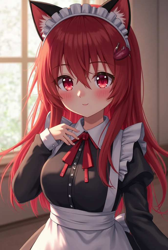 masterpiece、Soft Focus , Bright gradient watercolor、Tabletop, High resolution, 8k, Anime Women, Delicate and detailed writing 、Detailed digital illustration、high resolution, high quality、Detailed Background、Close-up photo、(((Two arms、Four fingers, One thumb)))、Detailed female face、(Accurate Fingerasterpiece:1.2)、highest quality、High resolution、unity 8k wallpaper、(figure:0.8)、Highly detailed face、Perfect lighting、Highly detailed CG、(Perfect hands、Perfect Anatomy)、
(Cowboy Shot:1.1)、One girl、stand、basket、knife、Red apples、Red dress、red hair ribbon、Red Cape、Red Shoes、Red Hair、absurdly long hair、red eyes、Big round eyes、Open your mouth、Red short skirt