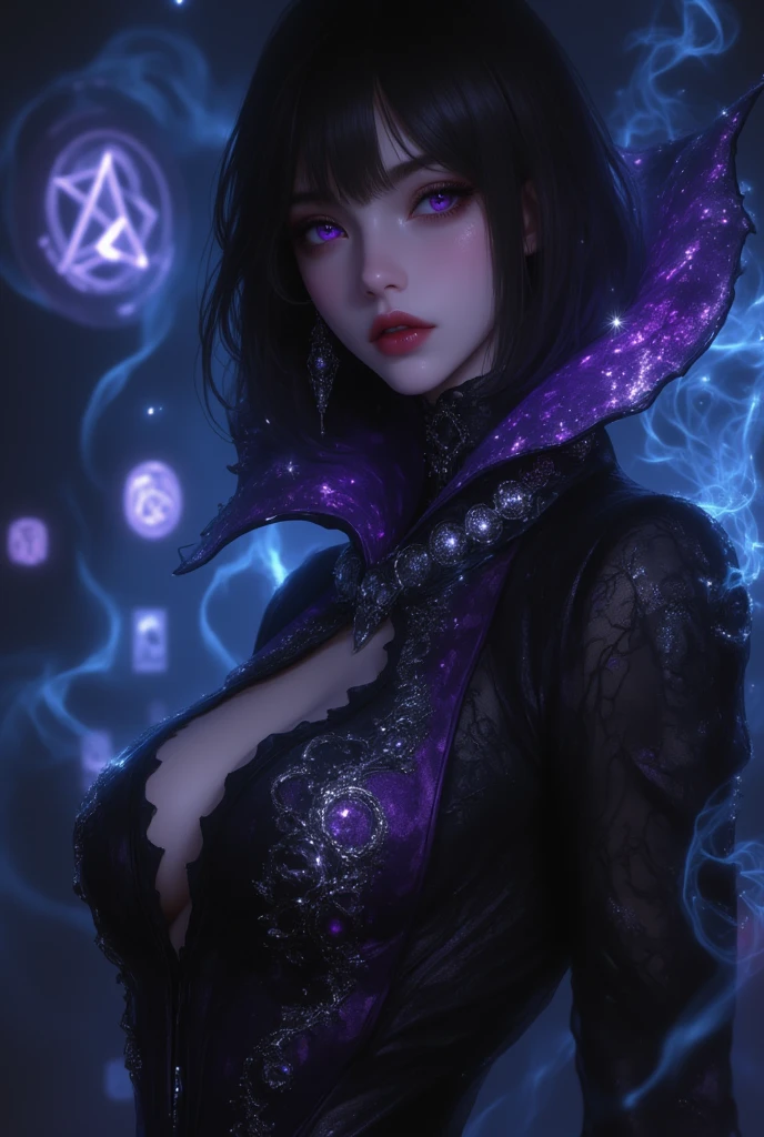 Female naked, Thorough, Horror , Lord of Darkness , ikun ,Dungeon and Dragons, Dungeon,high details, Old robes, Dark Necromancer, detailliert, High Details, Old robes, Powerful people, Dungeon, darkness, Bloods