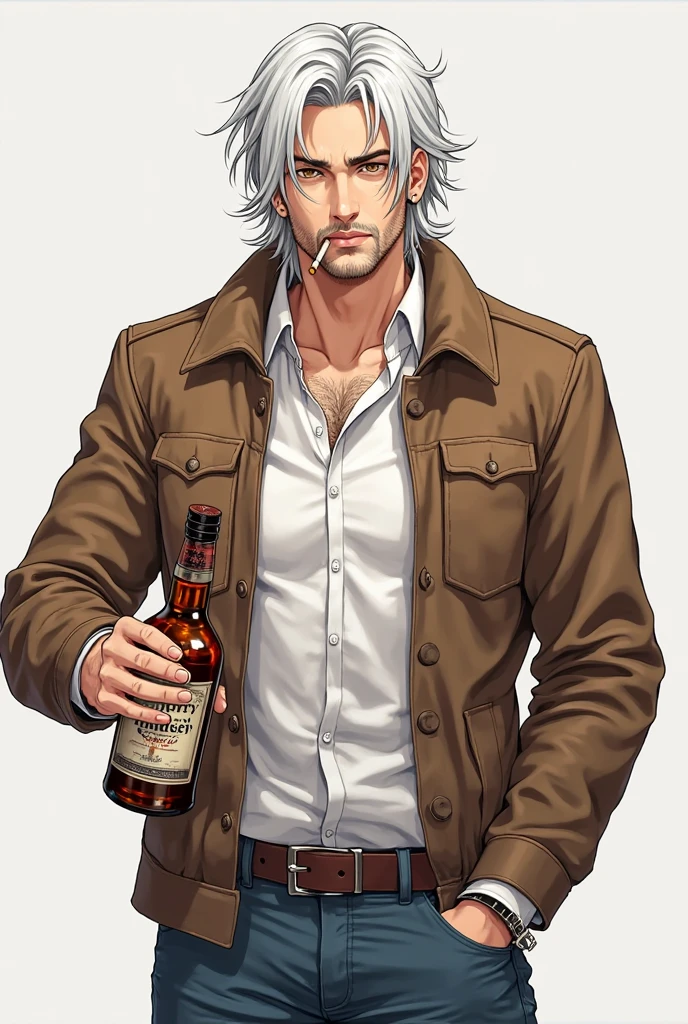 score_9, score_8_up, score_7_up, masterpiece, high quality, BREAK
 <lora:Karl HeisenbergPonyLoRA:0.8>krlheinbrg, long hair, beard, hat, necklace, scar, sunglasses, open coat, collared shirt, gloves, bandolier, belt, pants,cigar, sitting in an arm chair, chimney, fire, smile, relaxed