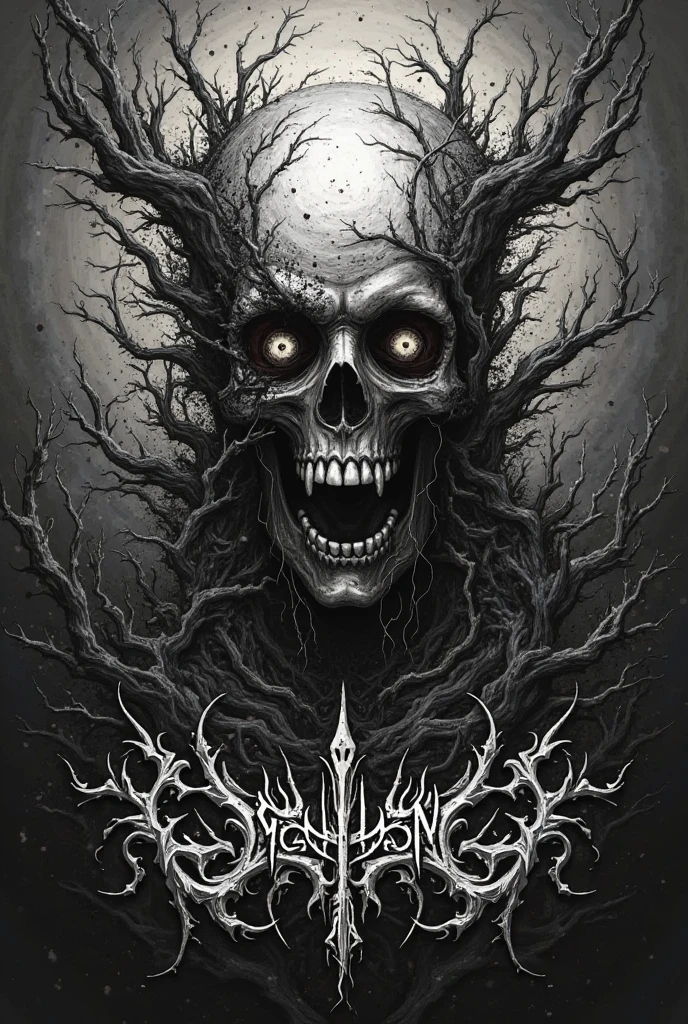 Surrounded by everyone, still you're all alone <lora:DEATH_METAL2:1>, DEATHMETAL, high resolution, detailed