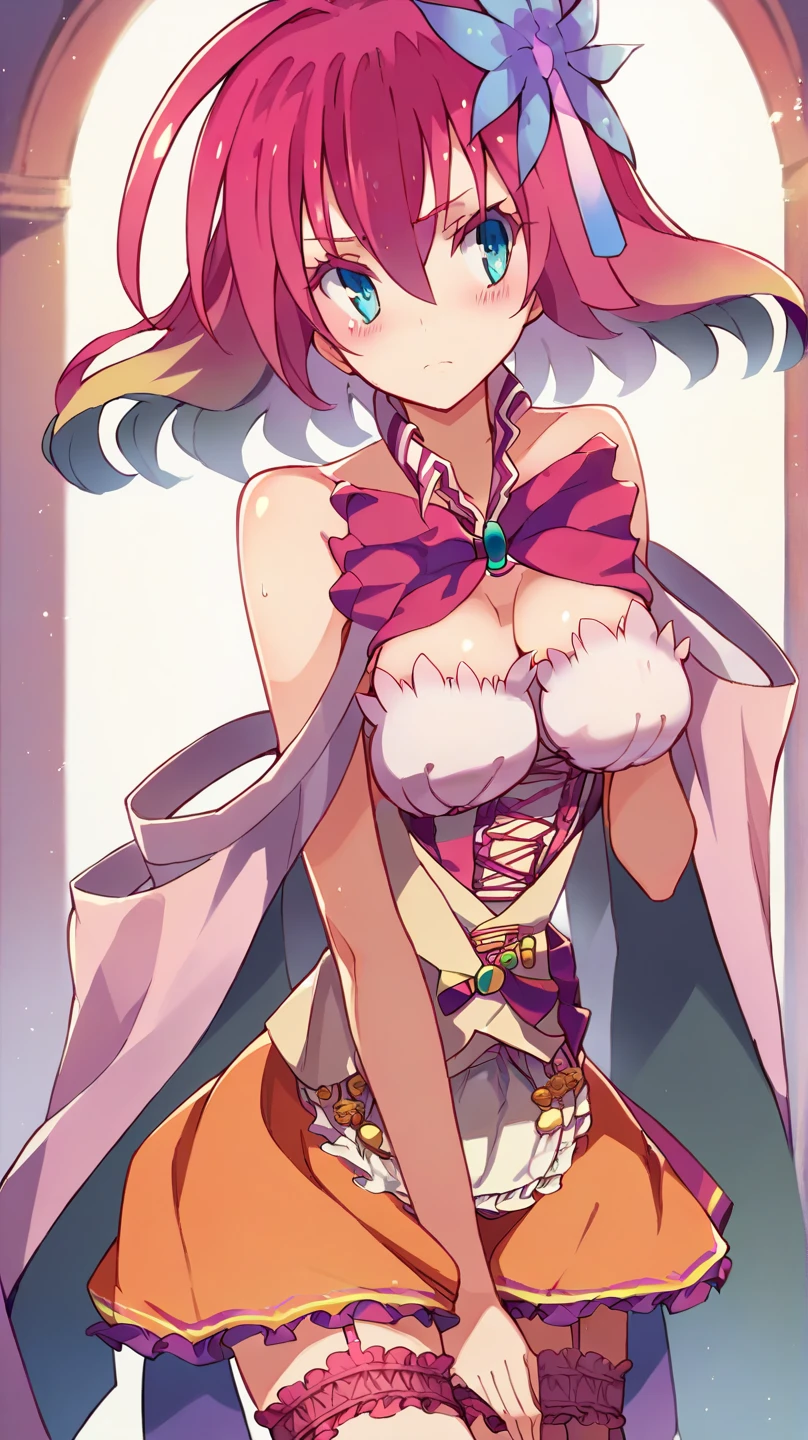 (Masterpiece, Superb Piece, 1Girl, Solo, Intricate Details, Color Aberration), {Realism}, ((Medium Breath)), Bare Shoulders, (Big Tits), Sexy, Yae Miko, Long Pink Hair, Red Headgear, Red Highlight, Hair Above One Eye, Purple Eyes, Earrings, Sharp Eyes, Perfect Symmetrical Figure, [[Neon Shirt, Open Jacket, Turtleneck Sweater]], Against the Wall, Brick Wall, [Graffiti], Dim Lighting, Alley, Looking at the Audience, ((Mean, Seductive, Glamorous)), (((cherry blossom background)))),((Japanese temple background))), (luminous background)))(((fully nude)))), ((sexy))(((with succubus tattoo)))), ((naked)), (naked) (naked) naked