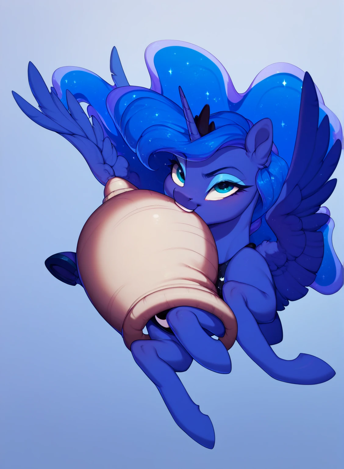 score_9, score_8_up, score_7_up, score_6_up, explicit, duo, anthro, public, Trixie, unicorn, clothing, pov, human, human male, human male on mare, interspecies, male, mare, sex, straight, penis, oral, facefuck, blowjob, urine, urine in mouth, drinking urine