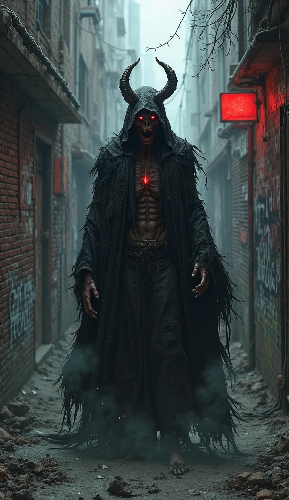 a Nosferatu vampire with cinnamon skin