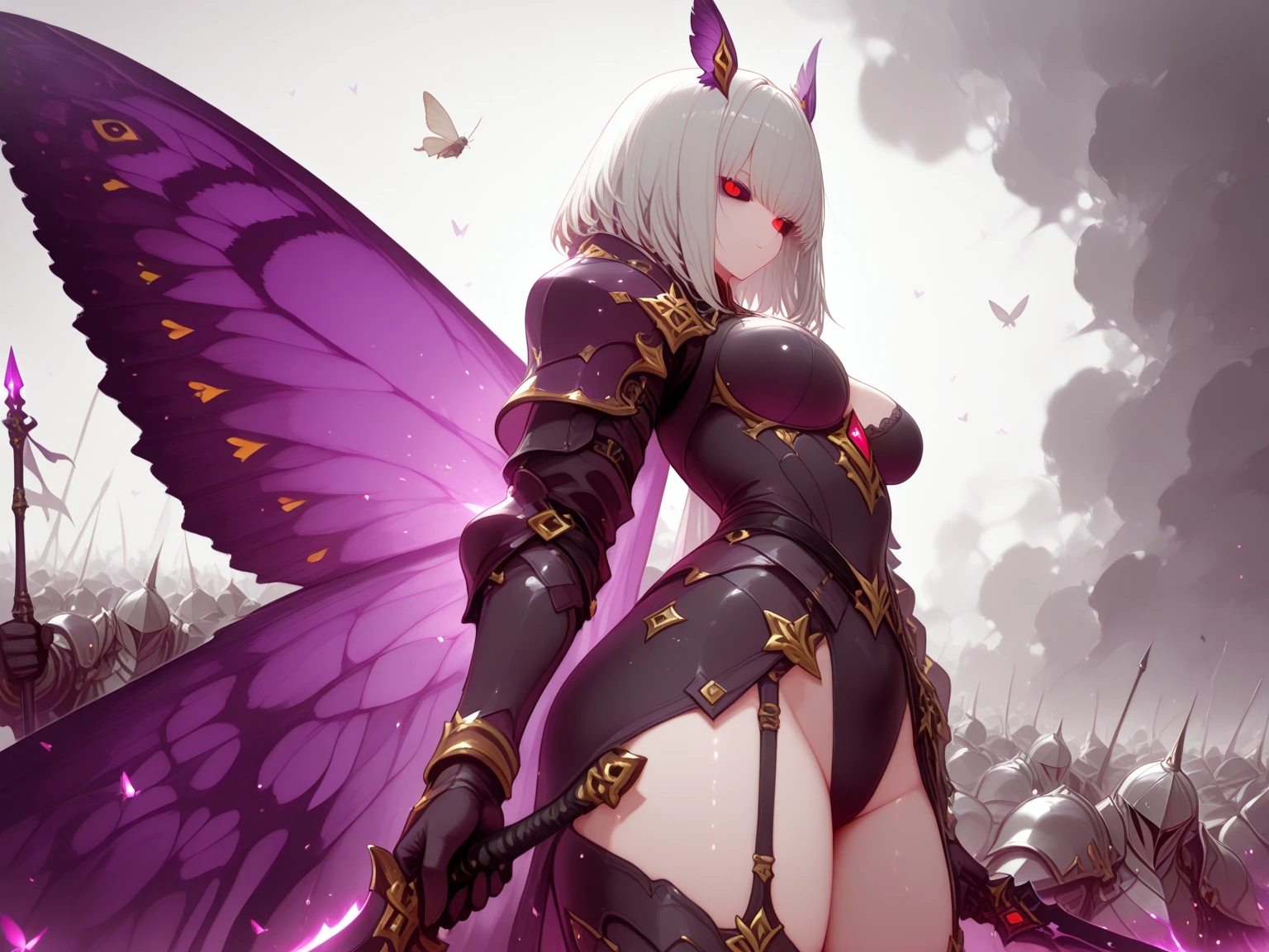Three headed mosquito girl naked