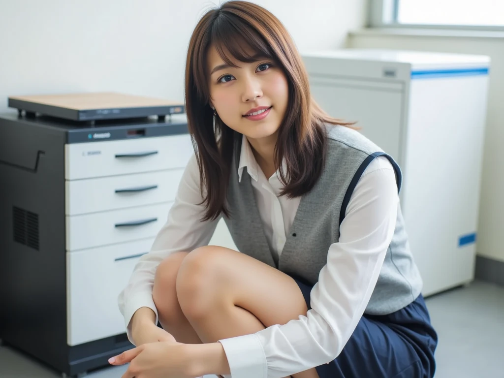 8K, RAW Portrait (Japanese women),masterpiece、Realistic:1.Realistic photos, Ultra-high resolution, Highest quality, Real Life Photos ,( At night :1.1),((( 深夜のAt the office股間を見せつけるオフィスレディー)))、(Cute face:1.4)、Two very cute Japanese girls,((Japanese office lady))、((suit、skirt))、 Long Hair,Slender body,、At the office、
big, beautiful, beautiful目, Black Hair,(Written boundary depth:1.3),、((Disheveled clothes:1.3))、 ((Dark brown eyes:1.5))、(Realistic skin texture:1.3)、(Immersive atmosphere:0.8、Chiaroscuro:1.2) 、(View your viewers:1.5)、((Embarrassing:1.5))、(Laughter:0.5)、((Red cheeks:1.3))、((View from below:1.3))、((skirtをまくり上げる女性))、((Spread your legs out to the side:1.5))、((Crotch close-up:1.68))、Panty shot、(Wear small silk panties)