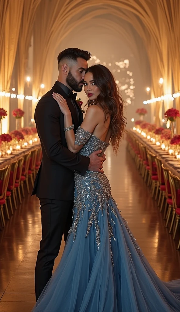(masterpiece), best quality, highest quality, extremely detailed CG unity 8k wallpaper,original,highres,(depth of field:1.5),realistic:1.3, breasts,Bridal_Portrait_Style,1girl,  earrings, solo, jewelry, black_hair, red_lips, lipstick, dress, long_hair, makeup, elbow_gloves, gloves