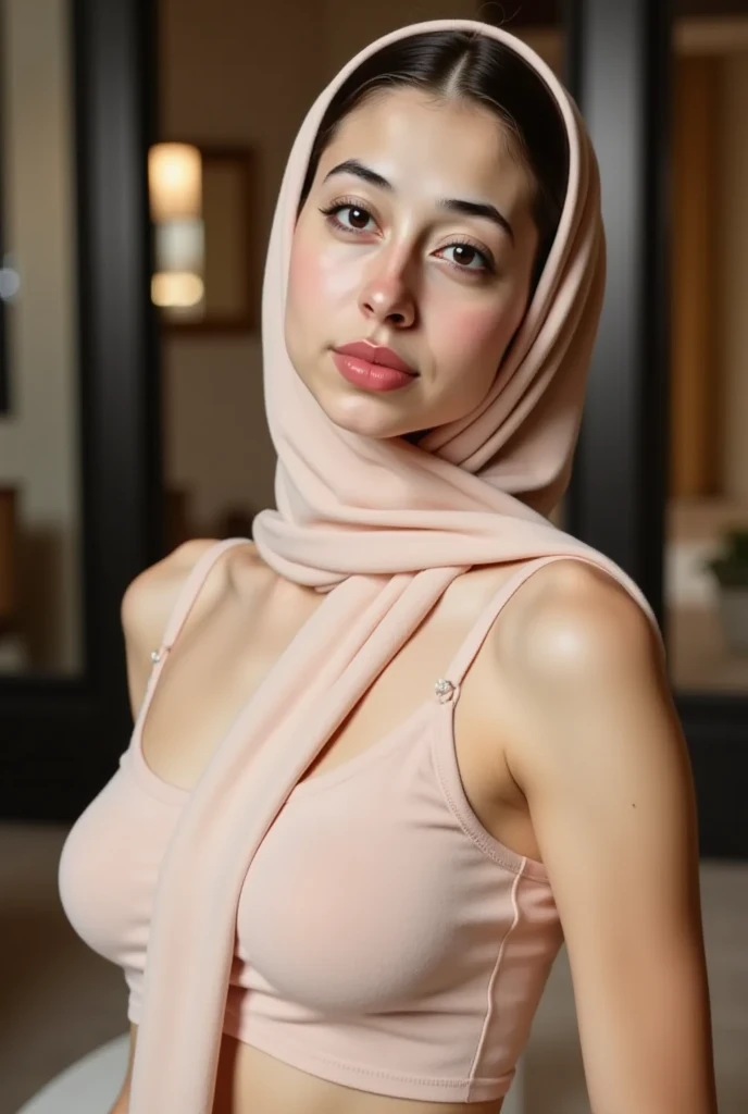 ((Tongue out)), ((Transparent transparency :1.4)), Bitch, ((Lace V-neck ice silk suspender nightdress)), Straddling, ((Naked Colourfull)), ((Old Lady :1.7)), (((VERY SHINY SKIN))), Very cute like a Matured Lady, ((Stylish Hijab)), adorable, 2 girl, 55 years old, baby face, shy, half body portrait,smile, (face details: 1), (eye details: 1), ((round large breasts, cleavage)). Cute posed. proportional body. Ultra High Res. (realistic: 2), UHD, ((SHINY SKIN :1.5)), ((Floral Pattern)).