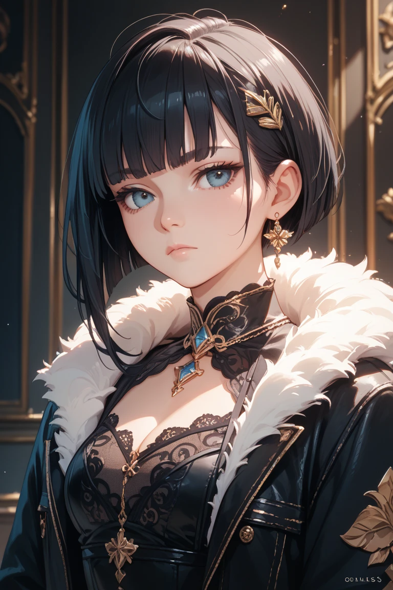 a huge fox with massive fluffy ears, beautiful detailed eyes, beautiful detailed lips, extremely detailed face and fur, ultra-detailed, (best quality,4k,8k,highres,masterpiece:1.2),ultra-detailed,(realistic,photorealistic,photo-realistic:1.37),detailed fur texture, fluffy tail, captivating gaze, intricate details, soft lighting, warm color palette, fantasy art, digital painting