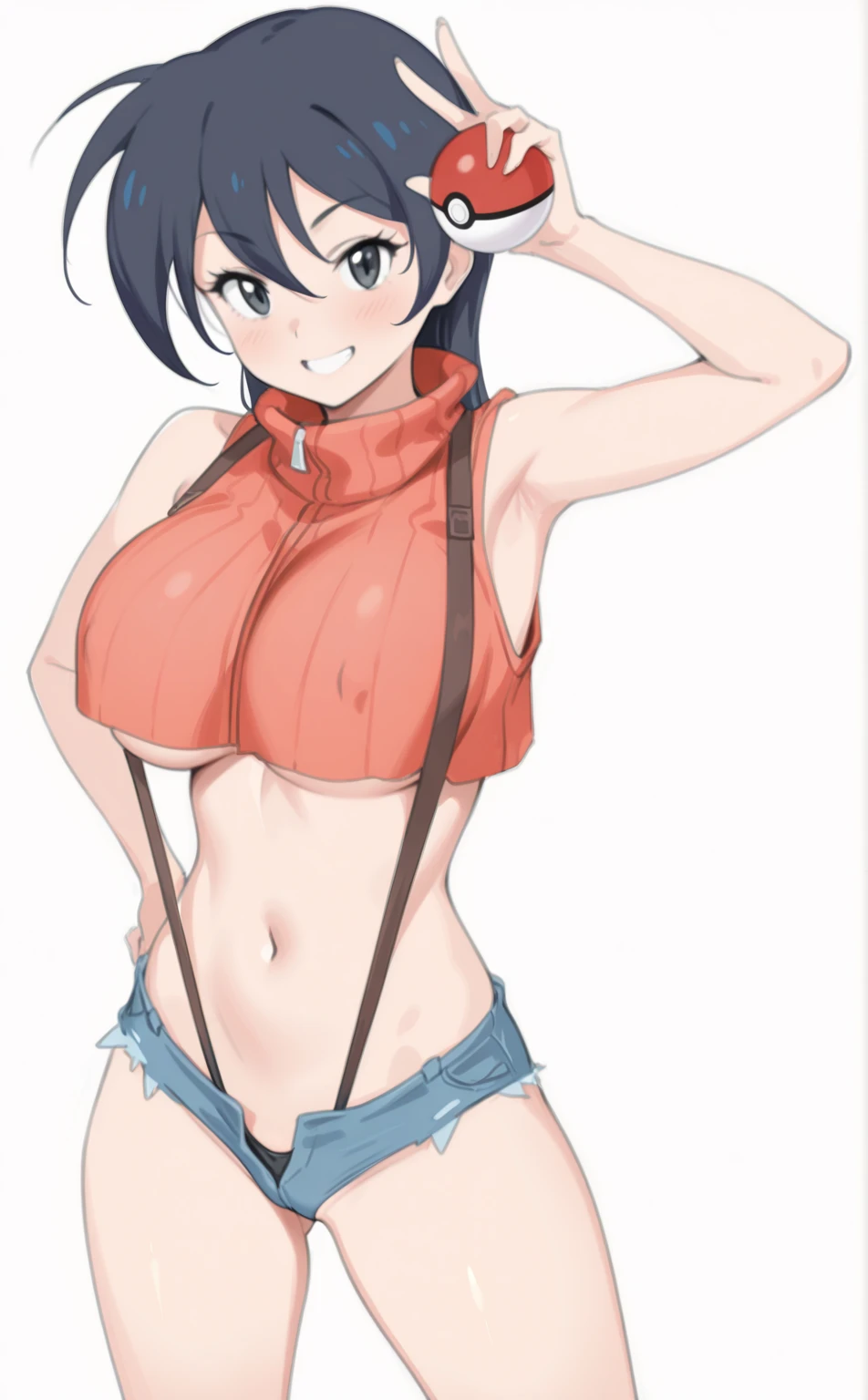 ((masutepiece)), ((Best Quality)), (Ultra-detailed), ((Extremely detailed)), 4K, (8K), Flat color, heavy outline, sharp outline, 1girl in, Solo, ((Rim lighting)), under the boobs, sobbing, Cute girl wearing cowboy hat and cowboy style denim bikini, cowboy braid hair with bangs