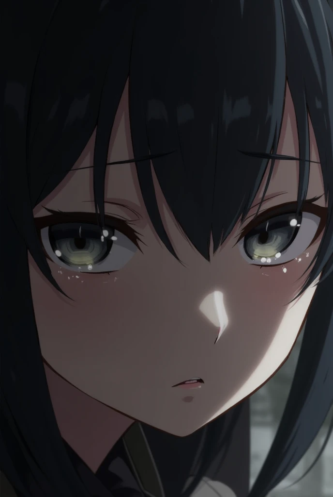 nderboob, shirt, 1 girl, black long straight hair, dignified behavior