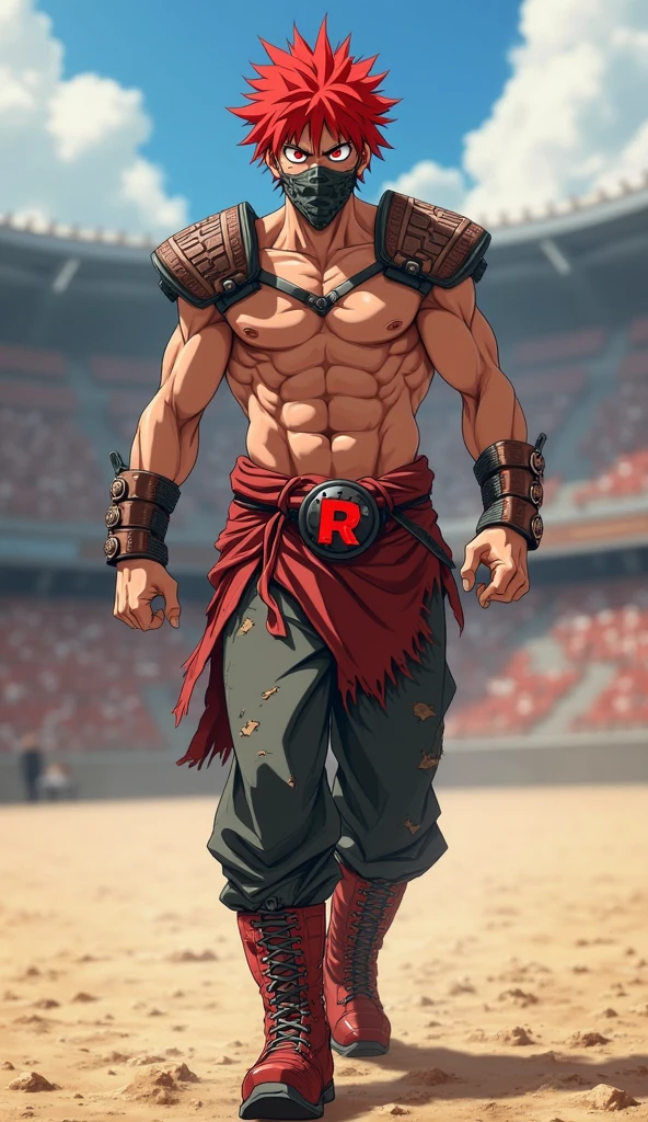 Muscular Male, masculine, ((fully naked)), ((small towel on crotch with big bulge)), sweaty body, Iskandar playing with water, Iskandar from Fate, red hair, Hairy Ass, Hairy body, Legs raised, Show feet, Show Big muscular feet, crotch focused, (((front view))), smilling face, solo, muscular, hairy body, muscle man, tall, hunk, big biceps, abs, big thighs, wide shoulder, open chest, facial hair, black short hair, in front of the pyramid, Egyptian vibe, little to no clothing, viewer looking, high resolution:1.2, best quality, upper body shot, flat style, blue sky and clear water background, low camera angle, volumetric lighting, depth of field, shadow, huge crotch bulge, full body, sexy,