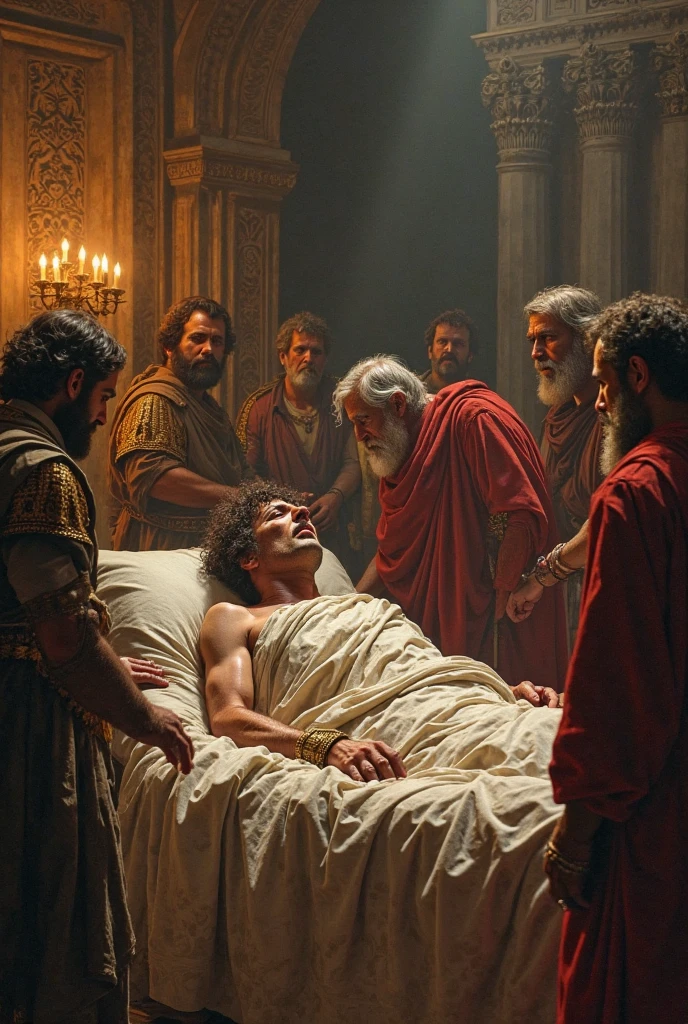 An ancient Roman healing a person