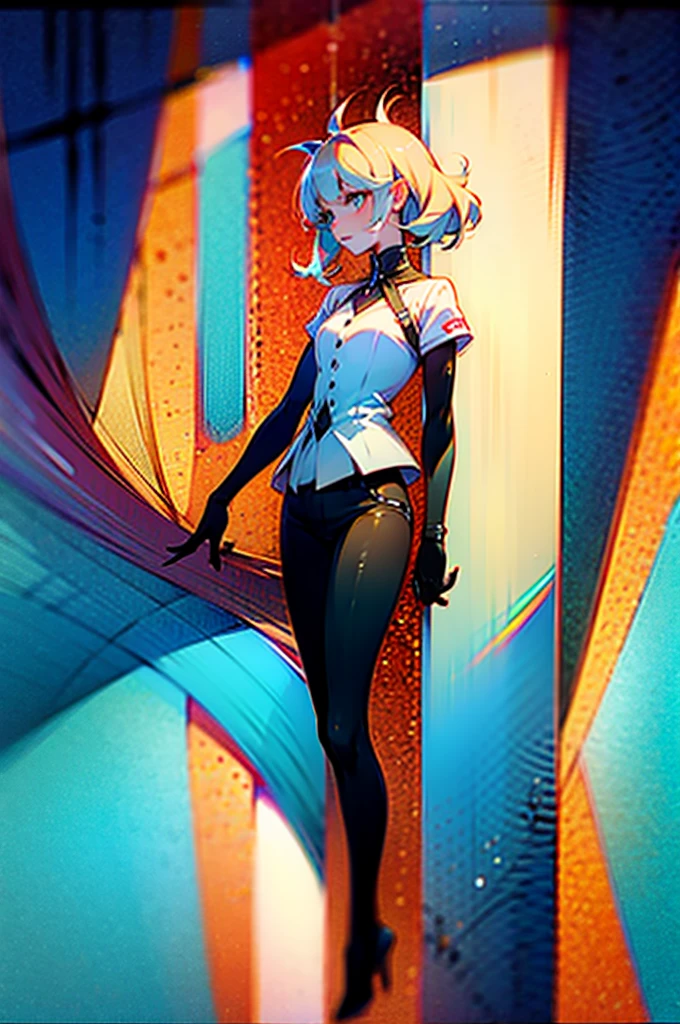 a beautiful bunny girl, modern world, Fluffy , highly detailed clothing, narrow pupils, full body shot, sexy, Bunny Ears , woman, great shapes, dynamic art, Rabbit Tail Girl, Modern Clothes, City, Bright Colors, sexy, woman, Woman hare, sexy, bright colors, rabbit, Strict rabbit girls, acidity, Gothic clothing, Gothic