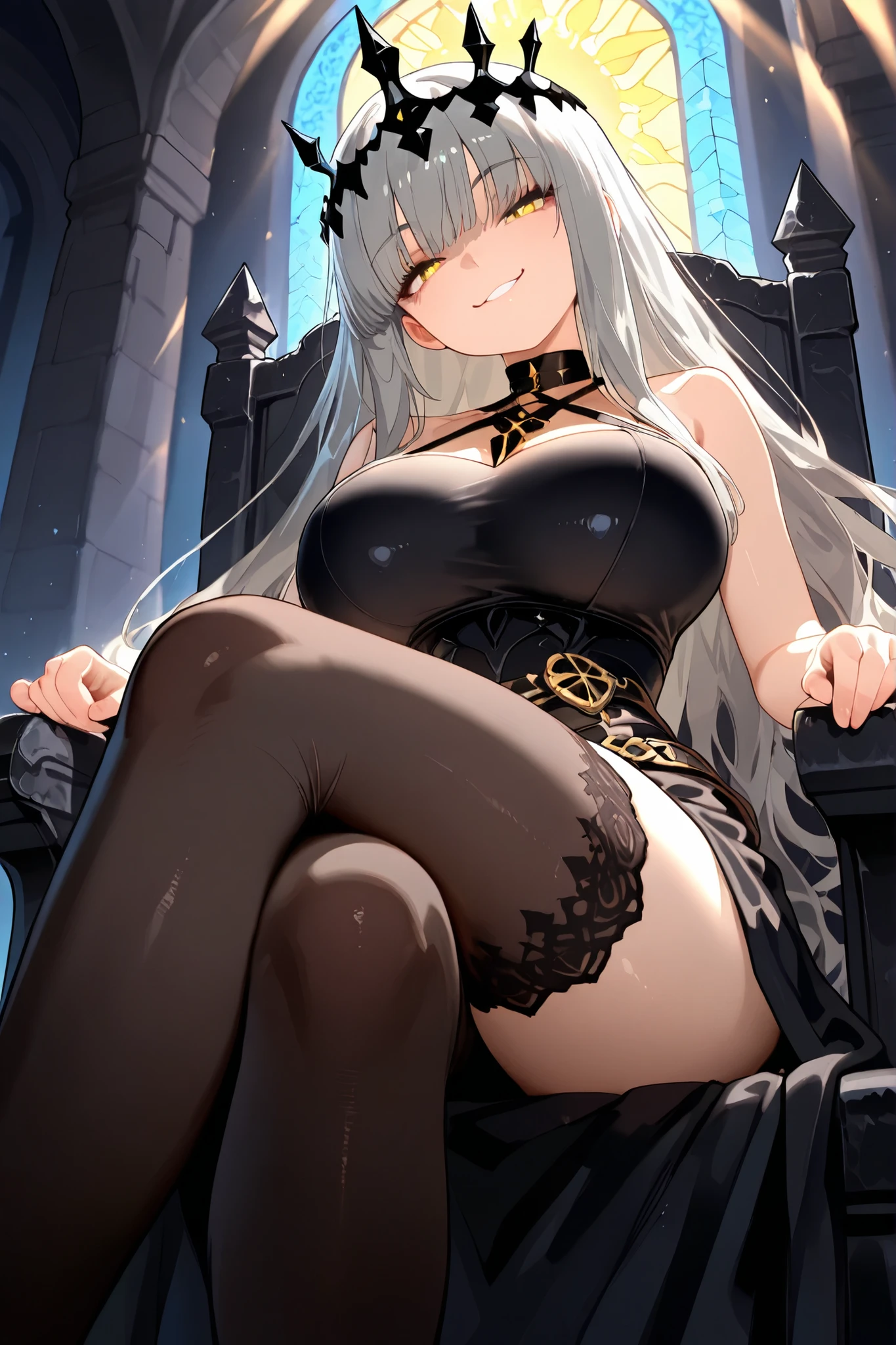 (best quality, ultra-detailed), portrait, Cleopatra, historical, ancient Egyptian, beautiful detailed eyes, delicate facial features, elegant dress, exotic headdress, gold jewelry, regal posture, palace backdrop, warm color palette, dramatic lighting (best quality,ultra-detailed,realistic:1.37),horror,monsters,dark atmosphere,evocative landscape,ominous creatures,frightening undead,mythical beings,dreadful monsters,mysterious labyrinth,foggy forest,twisted vines,ruined castle,horrifying roars,brutal claws,glowing eyes,ominous moonlight,dangerous encounters,terrifying suspense,grim shadows,horror-filled dirt,decayed flesh,blood-curdling screams,nightmarish scene,menacing presence,creeping terror,dreadful minotaur,bone-chilling atmosphere,haunting aura,eternal darkness,terrifying fantasy. official art, beautiful and aesthetic:1.2), (1 girl), very detailed目, (fractal art:1.3), colorful, most detailed, (perfect face), shiny skin, HDR, milky way, (light streaks), striking visuals, (dynamic streaks, Path of Light:1.2), bright colors,((巨大なtits、tits、cleavage、Erect nipples are clearly visible、erotic face、Open your legs to emphasize your pants、thighs)) 、highest quality,In 4K,8K,High resolution,debris flies:1.2,Super detailed,reality:1.37, ticker,ticker,studio lighting,Ultra-fine painting,titsのシャープなフォーカス,Physically based rendering,extreme details,Professional specifications,Vividness and color、view from below,Have sex from before,master piece,full color, ((I will show you the perfect and erotic white T-back panties)),((lewd panties))、美しいthighs、Low - Angle:1.4、highest quality, very detailed,Beautiful smile、big breasts、adultery、camel toe