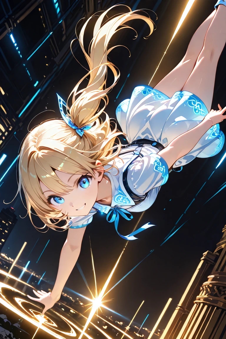 A city pop poster with a retro 80s feel、Imagine the album cover。With the highest quality anime illustrations、The main character is a blonde girl with short hair.。Her eyes shine blue、Dressed in rapper style clothing、I'm wearing headphones。
The image is in a dynamic pose.、Drawn from a novel angle。Created in high definition like 4K、Creates the feeling of being in a dark room。The room was lit by blue lights.、It has a fantastic atmosphere。The room is a small space like a 1K.、The window offers a view of downtown Shinjuku.。
This work depicts a night city enveloped in neon lights.、This will be a record that allows you to fully enjoy the charm of city pop.。