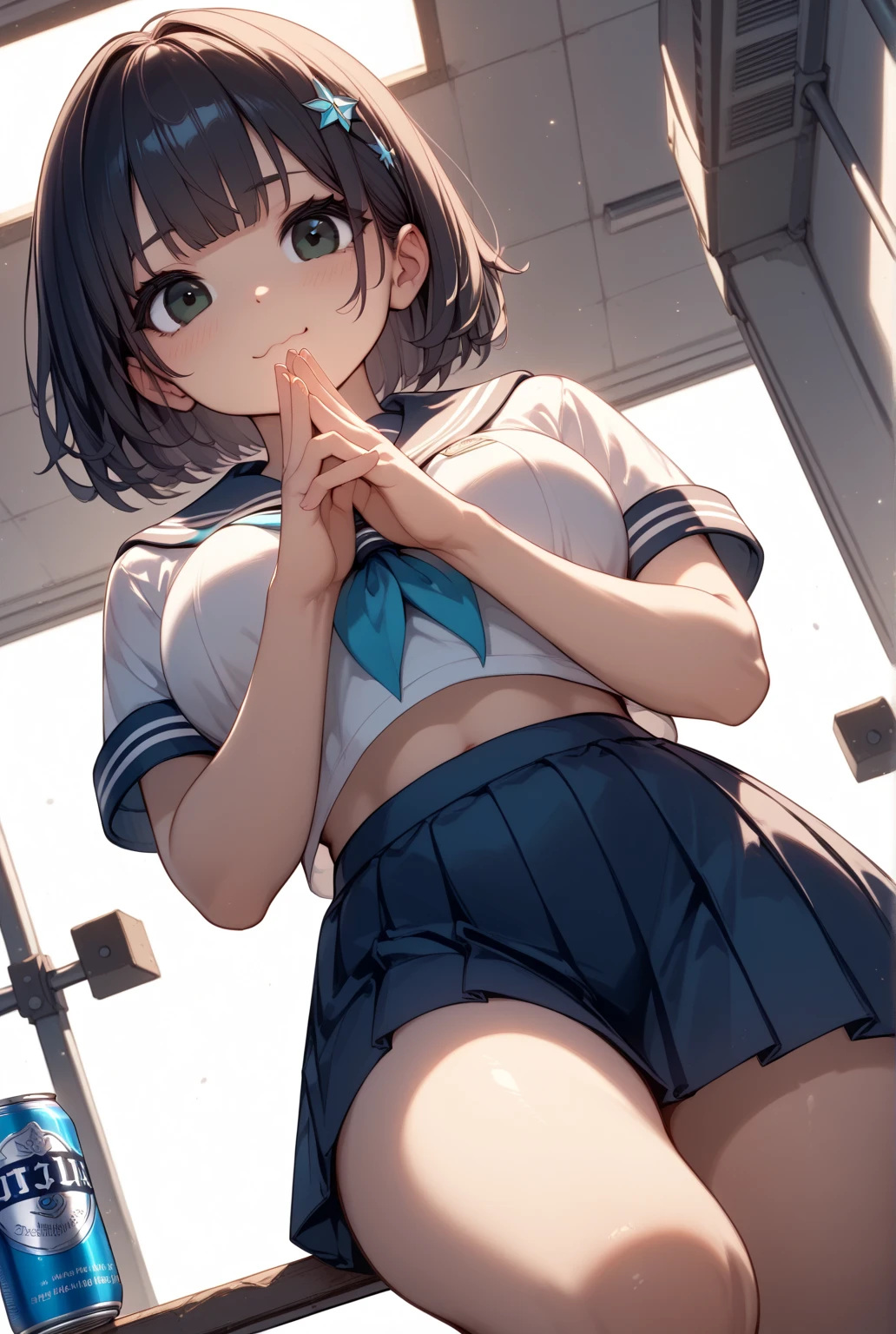 (((sexual position blowjob))),(((blowjob))),(((having fellatio))), ((( sitting girl and naked man standing))),delicate and cute girls with brown hair,((buruma style school gym wear)),(((white T-shirt and navy buruma))),(((navy buruma))),((school girls))、16years、Super8K Ultra High Definition、Delicate texture、 Medium Hair、flat chest、(())、(((school gym wear )))、,Plain clothes,spreading her legs,exposed panties,nsfw,middle breast,(((in lockerroom))),(((spreading legs open wide with knees bent,creating the shape of the letter M))),(),penis licker,(((navy buruma))),showing armpit,in lockerroom,detailed penis,view from side