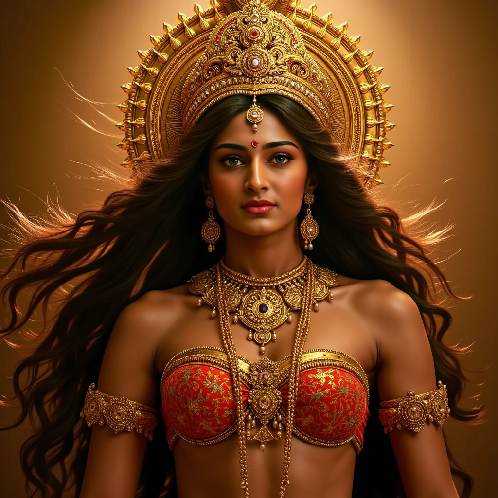 Aishwarya Rai in a white suit and gold jewelry.,egyptian goddess, Hermosa Goddess, a beautiful fantasy empress, portrait of a Hermosa Goddess, un impresionante retrato de una Goddess, traditional beauty, ((a beautiful fantasy empress)), hermosa beautiful woman, Beautiful lady, beautiful woman, indio, hermosa Goddess de leo, very attractive and beautiful, tiro de Goddess extremadamente detallado, Goddess