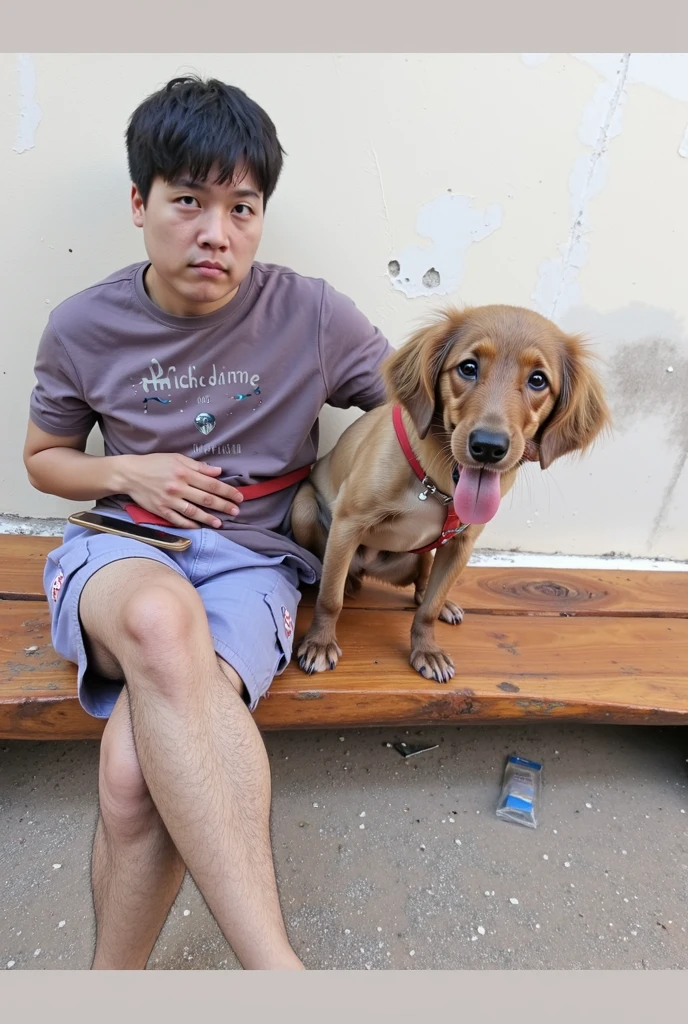 On the street there is a woman walking her dog on a leash, with stray dogs, shibu inu, Shiba dog, viral photo, author:Nico Henrikan, author:Master of Han Chinese, subject: dog, with dogs, author:Yan Hui, author:Emma Andievska, discovered photo, with his hyperactive little dog, Masterpiece