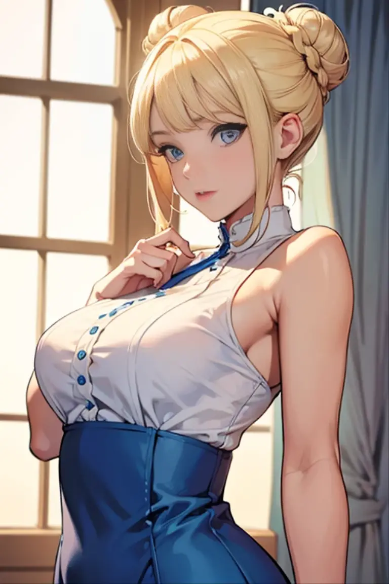 ((masterpiece)),(((best quality))),((character design sheet)), ((full body view)) illustration,Catalogue of sex slaves,1girl, thick thighs, ((detailed face:1.4)) Just the right kind of 14-year-old japanese sunburn kuro Gyaru for promiscuous sex friend, rough sketches, between breasts,big breasts,vaginal secretions,wearing an short apron without any clothes on and Chain of sex slaves,hair accessories,seductive grin smug,solid color backdrop, clean backdrop,
