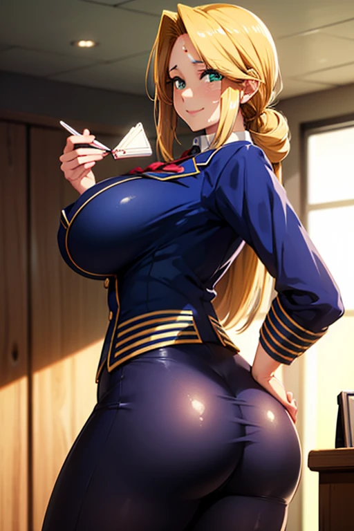 8k(high school girl:1.5),8k(uniform,blazer:1.5),woman,Huge boobs,Huge breasts Huge breasts,とても唇が赤いHuge breastsを強調,Big Ass,Narrow waistLong legs,Green Eyes, Huge boobs,Huge breasts, Huge breasts,とても唇が赤いHuge breastsを強調,Big Ass,Narrow waist,Long legs, Greenish blue eyes 8k( A relaxed smile:1.5)8k( Embarrassed smile:1.5)Anime-style face, good expression, splashing sweat 8k(handing over a love letter:1.1)