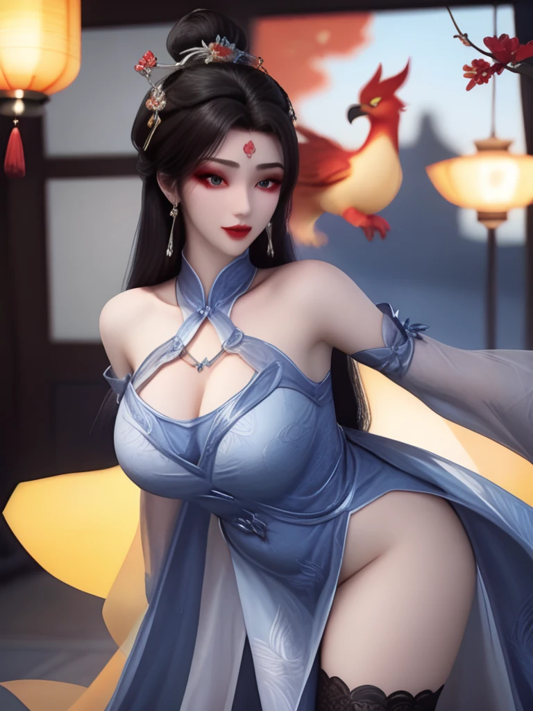China，harem, intimacy, kiss, touch skin, lesbian, Very fair skin, Tall, slightly fat big breasts, Huge buttocks, Chubby, Beautiful curves, Mature woman, Mature face, Charm, Mother face, age 55, Random Taiwanese actor's face，Wear glasses，Auntie，Aunt，Clear belly pocket ，boudoir photography，Sexual significance，sexual teasing