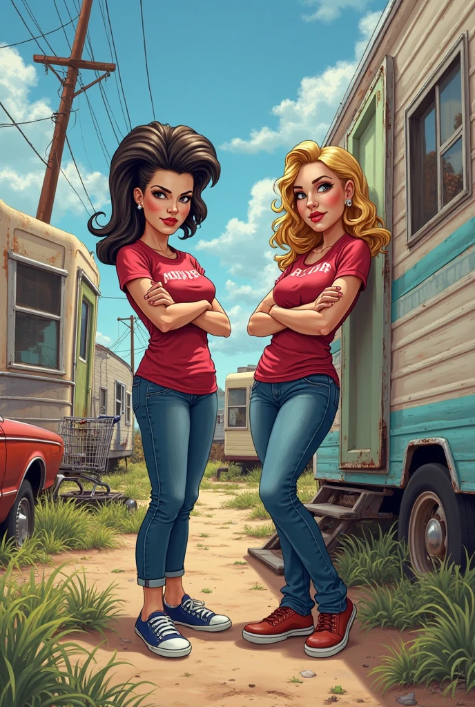 Two women broken firend shiplasbians angry