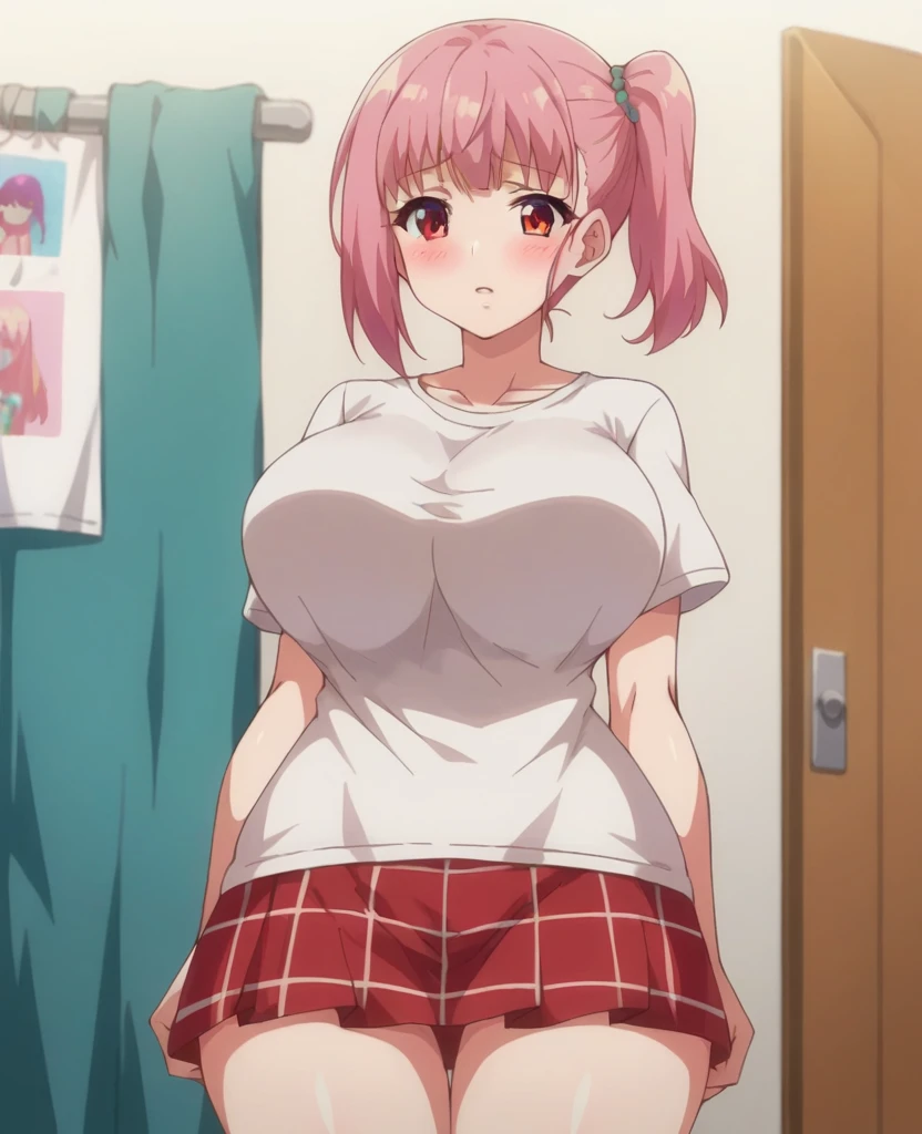 madoka kaname, , curvy, huge breast, chubby, milf, bikini