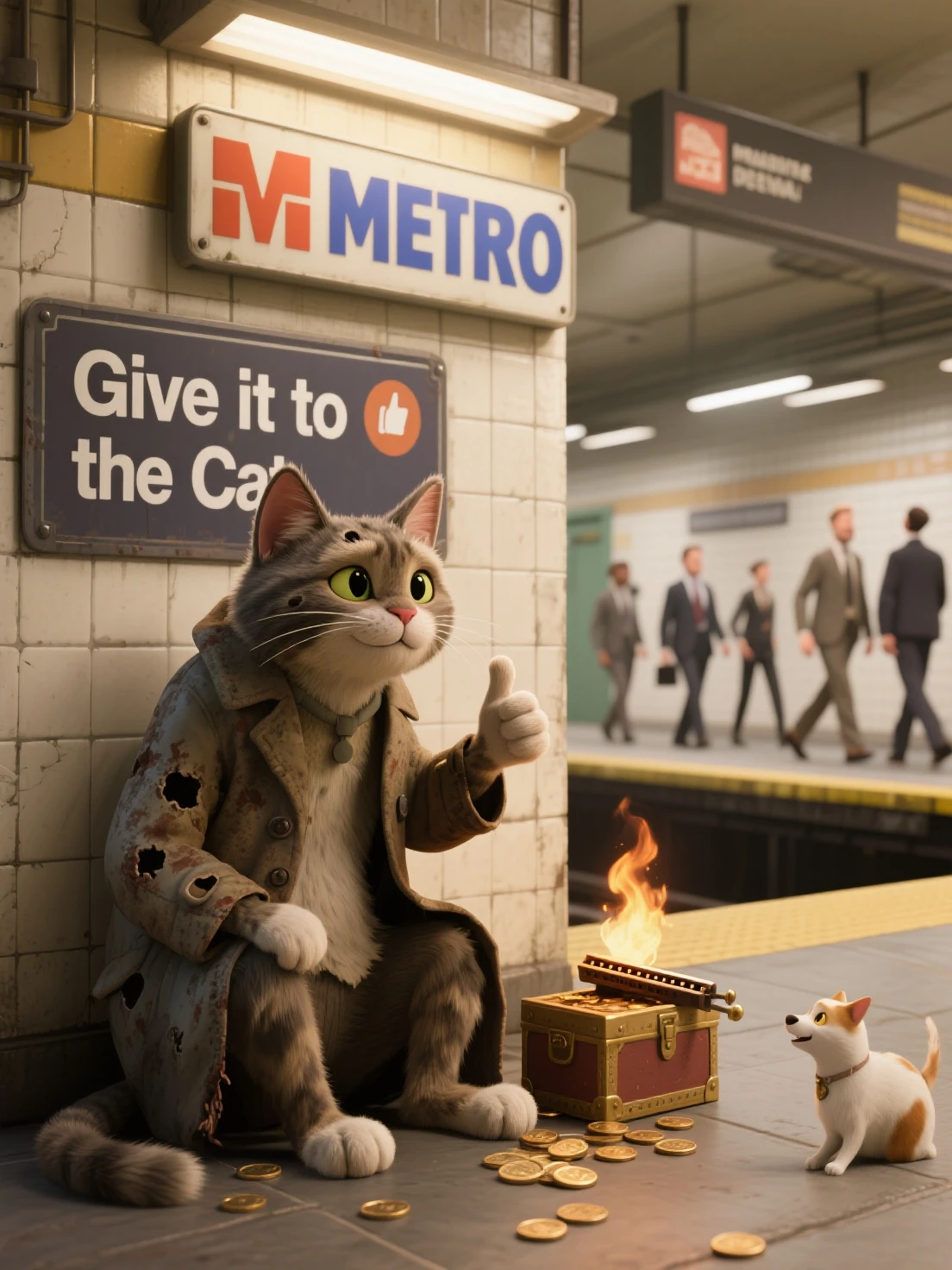 Мяу, отдай мне!