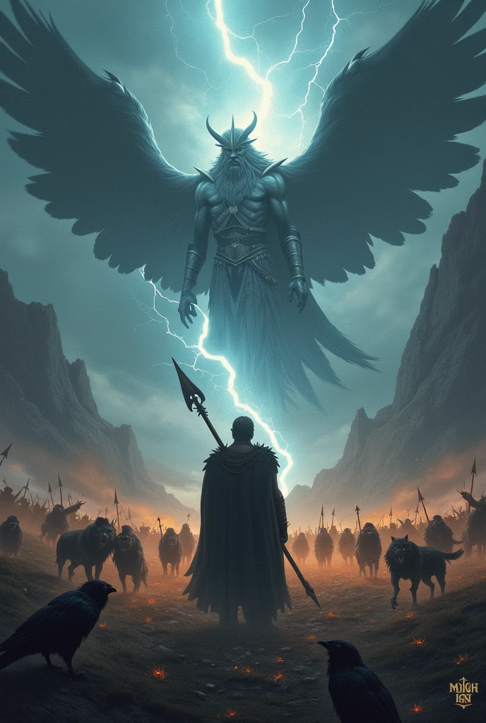 Thunderbolt Rune 🌩️ Round 1: Clash of the Kings The sky darkens. Odin stands on a ...