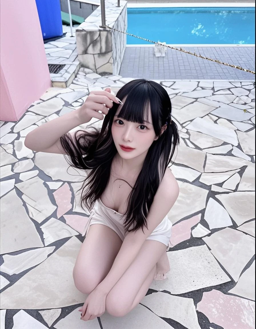 Diffuse lighting、 Highest quality, High resolution, unity 8k wallpaper、Supersaturation, Japanese、1 female、Colorful costumes、The whole body is in water、Pool、Sparkly sexy bikini、Artistic Swimming、
(jirai type girl:1.1)solo, High resolution, masterpiece, accurate, Anatomically correct, Damaged, Ultra high definition, Very detailed, Textured skin, High-resolution model, Long Hair, Super large breasts, Background blur, movieの光効果, Chiaroscuro, Super detailed, Super detailedな, movie, movie撮影,
smile, smug face, laughing, Grin, Moaning, Long Tongue,