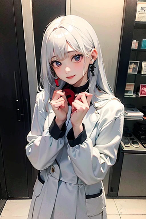 (masterpiece, highest quality:1.2), (8K Ultra HD, 16k, 32k, Ultra-high resolution), (Realistic:1.37), (RAW Photos), Ultimately realistic, Ultimately realistic details, Ultimately realistic texture, Ultimate in exquisite detail, Ultimately realistic lighting, Ultimately realistic shadow, Japanese Girls, Extremely cute face, Ultimate RAW Skin, Ultimately realistic eyes, (mechanical:1.4), (armor), whole body, Wide Shot