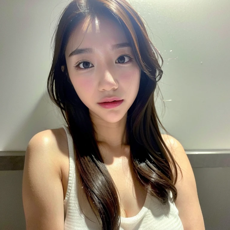 A woman is cooking.、(Kitchin_apron:1.Wear 3)、Good hands、10、high-reaster-piece、highest quality、head:1.3、((Hasselblad photo))、Fine Skin、crisp focus、(Light like a movie)、gentle lighting、Dynamic Ungle、[:(detailed face:1.2):0.2]、The chest is large.、Sweating, skin flow.:1.2、(((In the kitchen))) Erotic smile　Audience view　Colossal　having　sleeveless　Quench the upper arm.　I'm sticking out.　open legs　Nipples are visible.　cleanliness　Large kitchen　bedroom　Wine Glass　　 Negative prompt　Pubic hair can be seen.
Negative Pro, smiling, ((detailed face )), ((detailed beauti vagina)), ((detailed body ((naked)))) , (((The massage central))), (((room master))), Highly detailed face and skin texture, Detailed eyes, Double eyelid,big breasts 