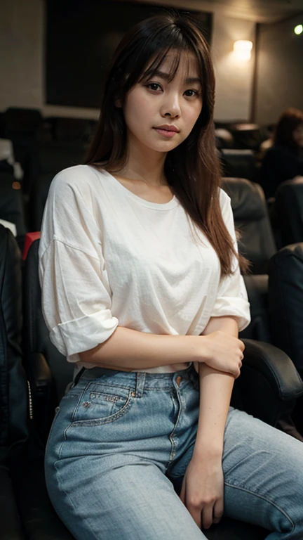 (Masterpiece: 1.3), (Maximum resolution: 1.2), (Ultra HDTV: 1.2), Cinema light, Ultra HDTV, (Detailed eyes and skin), (Detailed facial features), HDR, 8k resolution, Sharp Focus: 1.2, Perfect style, beautiful face, accurate, anatomically correct, highly detailed face and skin texture, detailed eyes, brown eyes, double eyelids, thin eyebrows, glitter eyeliner: 1.2, natural cheeks, glossy skin, fair skin: 1.2, shiny little necklace and earrings, (glossy lips: 1.4), BREAK, first-person-view, Wearing a High school uniform, (seductive face: 1.2), Innocent and Cute girl, (ponytail in high position, wavy hair, hair of white and some colors, bangs flowing diagonally), medium long hair, scene seen from above, (Full body shot: 1.2), focus on face, ((Very intimate relationships: 1.2)), (medium large breasts), (((In the classroom: 1.2)), ((Sitting on the school chair with one's legs crossed:1.4)), (Staring at me)), (from the side:1.2)