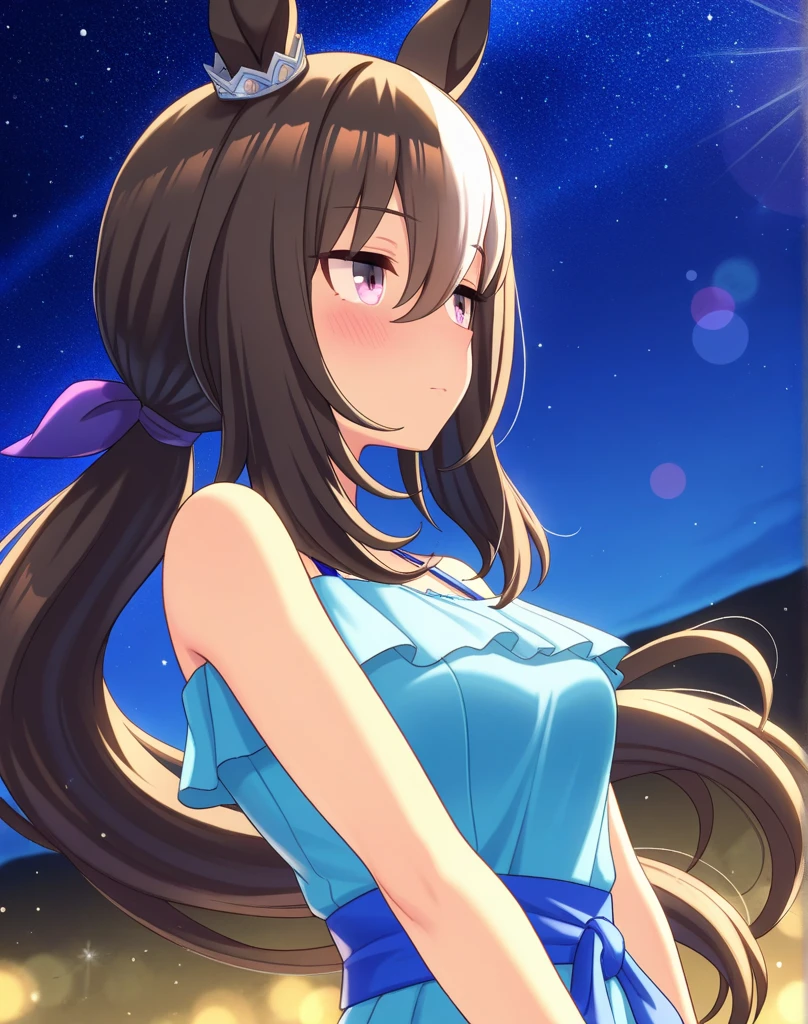 Brown haired girl young