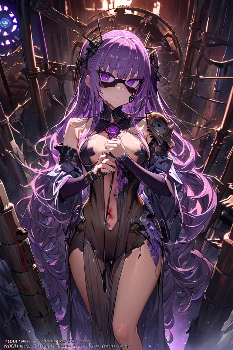 Highest quality, masterpiece, Ultra-high resolution, One Mature Woman,slender,Corpse Pile々,The sin of lust,Rabbit motif,Bunny girl,High tension,Nice body,Perfect proportions,smile,Giant scissors,Curly Hair,Blue Eyes,Long Tongue