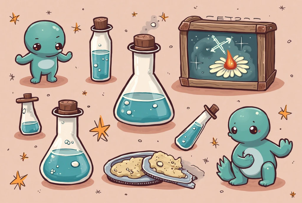 Close-up of a frog with mushrooms in the jar, graphic of enchanted terrarium, dreamscape in a jar, head in a jar, psychedelic frog, illustration, magic mushrooms, mycologist, hyperdetailed scp artifact jar, author:Gabriel Jurkić, detailed digital illustration, moonshine cybin, illustration », vignette illustration, magic mushrooms