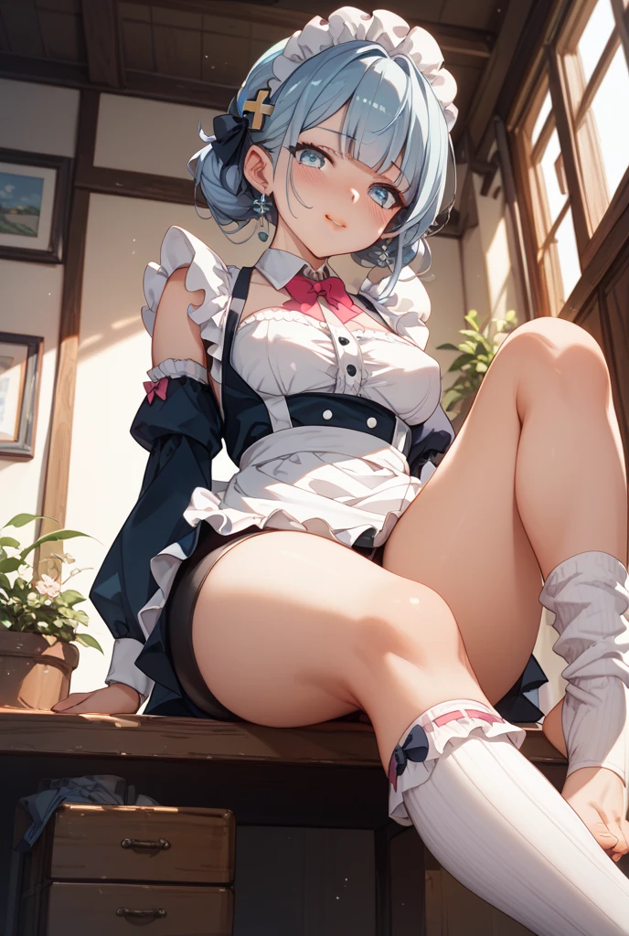 (masterpiece, Best Quality:1.2), 8K, 85 mm, Official art, Raw photo, realistic photo, 2 sisters, silver short hair, (blue eyes, miniskirt, string bra, string panty, big nipples, large areolas, virgin pussy, sweet Lolita:1.2), Idol face, Upper body, Beautiful Girl, Elegance, Sophisticated, Looking at Viewer, Film grain, chromatic aberration, Sharp Focus, face lights, Dynamic lighting, Cinematic lighting,(( a facial expression full of agony and joy:1.2)), (((tucking up the skirt, cute string panties are visible))), classroom, from below, 14yo,