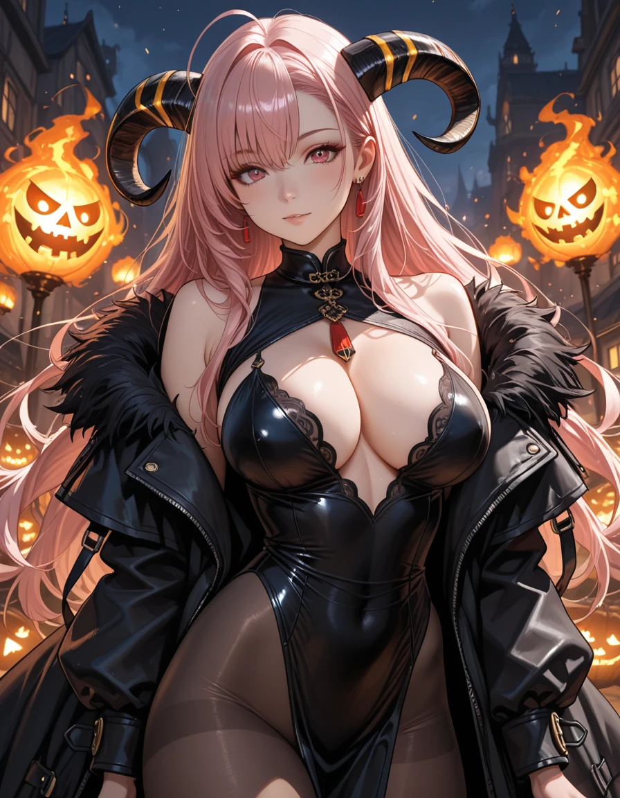 (Merging with) (symbiote:1.4), (nerd), (transforming to super bombshell:1.4), (bimbofied), (fusing with symbiote:1.4), perfect voluptuous body, perfect anatomy, (tanned skin:1.2), large boobs, (large voluminous bangs hair:1.4), (excessive cleavage:1.2), (bimbofication), (torn clothes:1.4), (detailed face and eyes:1.4), (dark metallic eyeshadow), (eyeliner), (extra long eyelashes), (aroused face), (extremely orgasmic face), (horny crossed eyes, looking up), (ecstasy), (smiling pleasured ahegao:1.4), (blushing:1.4), (bimbo hypnotism into evil slut:1.4), dynamic pose, metallic neon colors, 8k, HDR, realistic res, high quality resolution, rendered by pixar, metallic neon lighting.