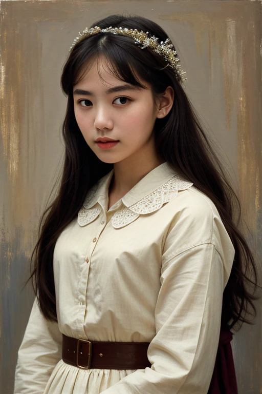 1girl, masterpiece, best quality, photorealistic,   feather_doulikui, sitting 