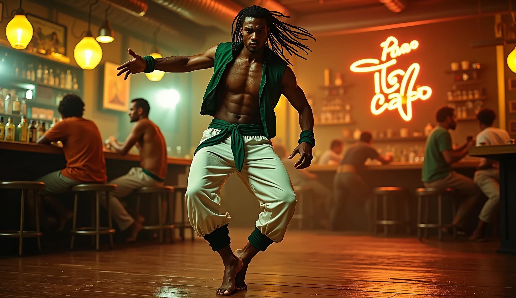 Put me in a capoeira outfit