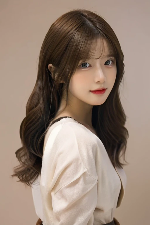 best qualtiy,tmasterpiece,超A high resolution,(realisticlying:1.4),
1girll long curly hair,Rich in detail, shoulder,cleavage,Knitwear, Deep shading, messy room, sit pose, Sitting on an object yoona snsd beutiful face sexy lady