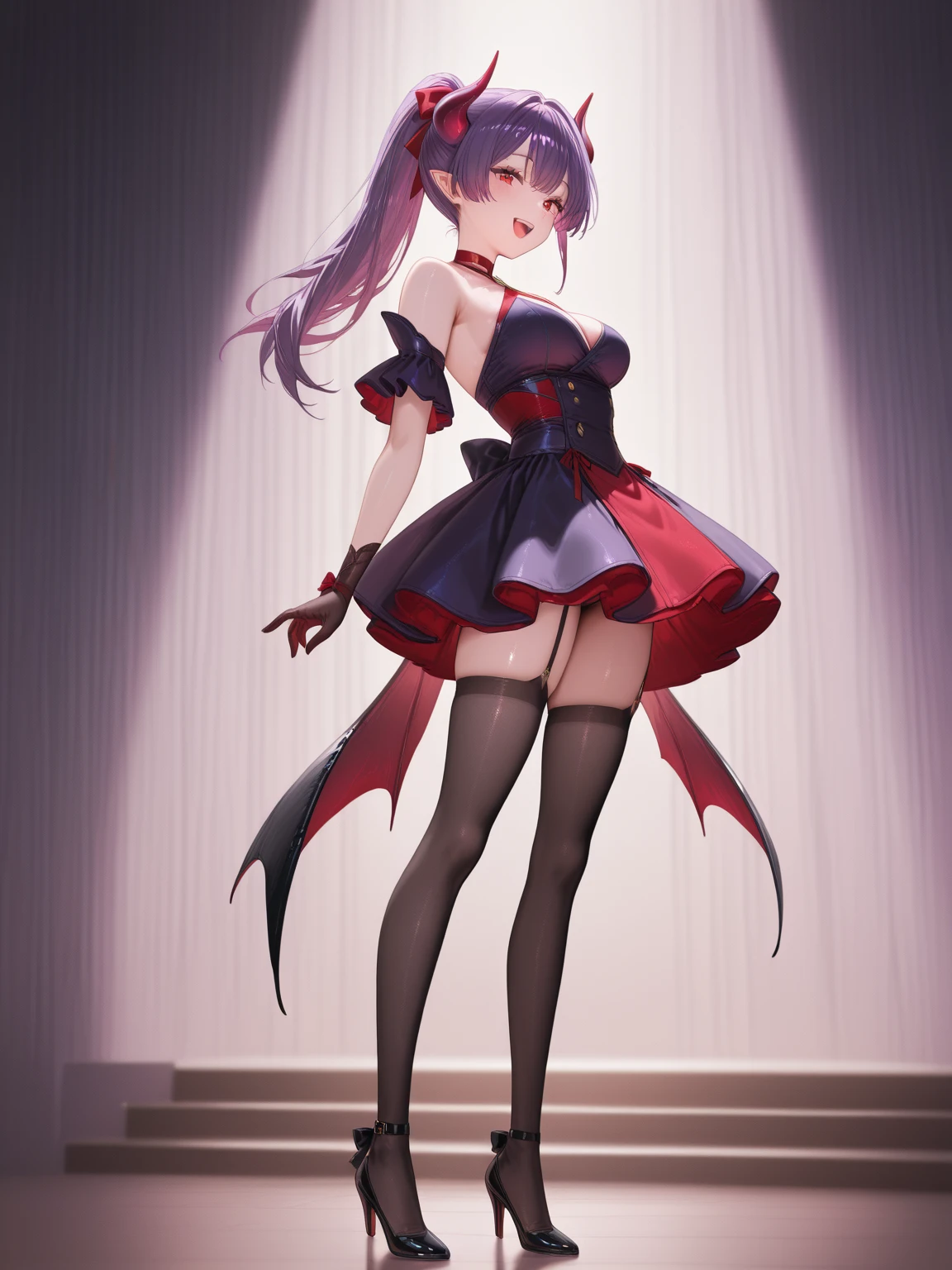 anime girls in devil costumes posing for a picture, demon anime girl, ilya kuvshinov. 4 k, demon girl, trending on cgstation, beautiful succubus, ecchi anime style, succubus in tight short dress, illya kuvshinov, ecchi, mika kurai demon, anime cgi style, bikini. background of hell. gore